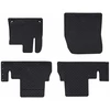 Automobilių kilimėlis 4 pcs Juoda Guma