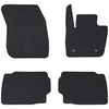 Automobilių kilimėlis 4 pcs Juoda Tinka Ford MONDEO 2014- Guma