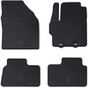 Automobilių kilimėlis 4 pcs Juoda tinka Toyota AYGO X 2022-