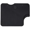 Automobilių kilimėlis 4 pcs Juoda Tinka DACIA DUSTER 2010-2017