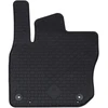 Automobilių kilimėlis 4 pcs Juoda tinka VW TIGUAN TDI 2024-