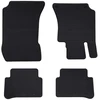 Automobilių kilimėlis 4 pcs Juoda Tinka MERCEDES E 2009-2016