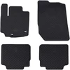 Automobilių kilimėlis 4 pcs Juoda tinka Suzuki S-CROSS 2022-