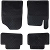 Automobilių kilimėlis 4 pcs Juoda tinka Hyundai i30 2017 Guma