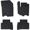 Automobilių kilimėlis 4 pcs Juoda tinka Suzuki VITARA 2015-