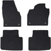 Automobilių kilimėlis 4 pcs Juoda tinkamas KAMIQ 2019- Guma