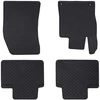 Automobilių kilimėlis 4 pcs Juoda tinkamas 308 SW 2021- Guma