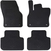 Automobilių kilimėlis 4 pcs Juoda Tinkamas Audi Q3 2019-2025