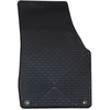 Automobilių kilimėlis 4 pcs Juoda tinkamas VW ID.7 2023- Guma