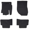 Automobilių kilimėlis 4 pcs Juodas Guma
