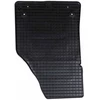 Automobilių kilimėlis 4 pcs Juodas Guma