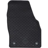 Automobilių kilimėlis 4 pcs Juodas Guma