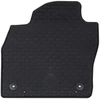 Automobilių kilimėlis 4 pcs Juodas Guma