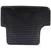 Automobilių kilimėlis 4 pcs Juodas Guma