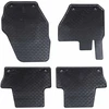 Automobilių kilimėlis 4 pcs Juodas tinka VOLVO XC60 2009-2017
