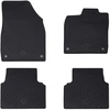 Automobilių kilimėlis 4 pcs Juodas tinka VW ID.3 2019- Guma