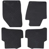 Automobilių kilimėlis 4 pcs Juodas tinka FABIA III 2014-2022