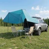 Automobilių palapinė Mėlyna 350 x 250 cm Poliesteris ir plienas