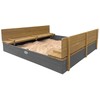 AXI smėlio dėžė XXL Ella 150 x 150 pilka