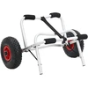Baidarės vežimėlis, aliuminis, sulankstomas, 45kg