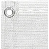 Balkono Ekranas Balta 90 x 700 cm HDPE ir aliuminis