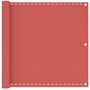 Balkono Ekranas Terakotos 120 x 1000 cm HDPE ir aliuminis
