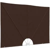 Balkono privatumo ekranas 240 x 160 cm Poliesteris Stačiakampio