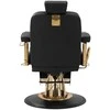 Activeshop Kirpyklos kėdė Professional Barber Chair Gabbiano Marcus Gold Juodas