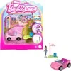 Barbie Mini BarbieLand Doll and Vehicle HYF42