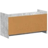 Batu skrynia Betono pilka 100 x 39,5 x 51 cm Apdirbta mediena