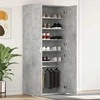 Batu skrynia Betono pilka 80 x 39 x 178 cm Apdirbta mediena