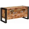 Batu skrynia Ruda 90 x 38 x 45 cm Kieta atnaujinta mediena
