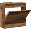 Batu skrynia 60 x 21 x 57 cm Apdirbta mediena Senas medis