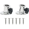 Bimini viršaus stogelio pagrindai 26mm stulpams, 2vnt., plienas