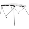 Bimini viršaus stogelis su sienomis, 243x(230-244)x137cm