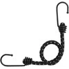 Bungee virvelės su juostelėmis ir kabliukais, 25vnt., 38cm