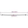 Bungee virvelės su juostelėmis ir kabliukais, 50vnt., 88cm
