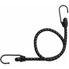 Bungee virvelės su juostelėmis ir kabliukais, 25vnt., 46cm