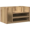 Darbo stalo organizatorius juoda ąžuolo 44,5 x 24 x 25 cm