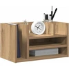 Darbo stalo organizatorius juoda ąžuolo 44,5 x 24 x 25 cm
