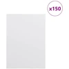 Dekoratyvinės Panelės 150 vnt. Balta 15 x 21 x 0,27 cm