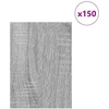 Dekoratyvinės Panelės 150 vnt. Pilka Sonoma 15 x 21 x 0,27 cm