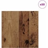 Dekoratyvinės Panelės 50 vnt. Senas medis 30 x 30 x 0.27 cm