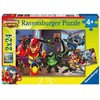 Ravensburger Dėlionė 2x24vnt. - "Power Players"