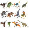 Didelis dinozaurų rinkinys Woopie XXL Priešistorinis pasaulis su kilimėliu