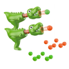 Lean Toys Dinozaurų šaudymo žaidimo rinkinys su taikiniu
