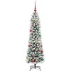 Dirbtinė Kalėdų eglutė Balta 150 cm PVC ir Metalas ir Plastikas