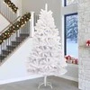 Dirbtinė Kalėdų eglutė su 300 LED Balta 300 cm PVC ir metalas