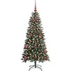Dirbtinė Kalėdų eglutė Žalia 120 cm PVC, plastikas ir plienas