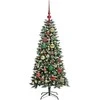 Dirbtinė Kalėdų eglutė Žalia 120 cm PVC, plastikas ir plienas